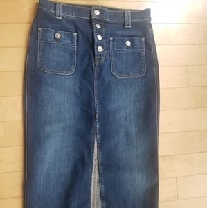 Jean skirt 7 for all Mankind